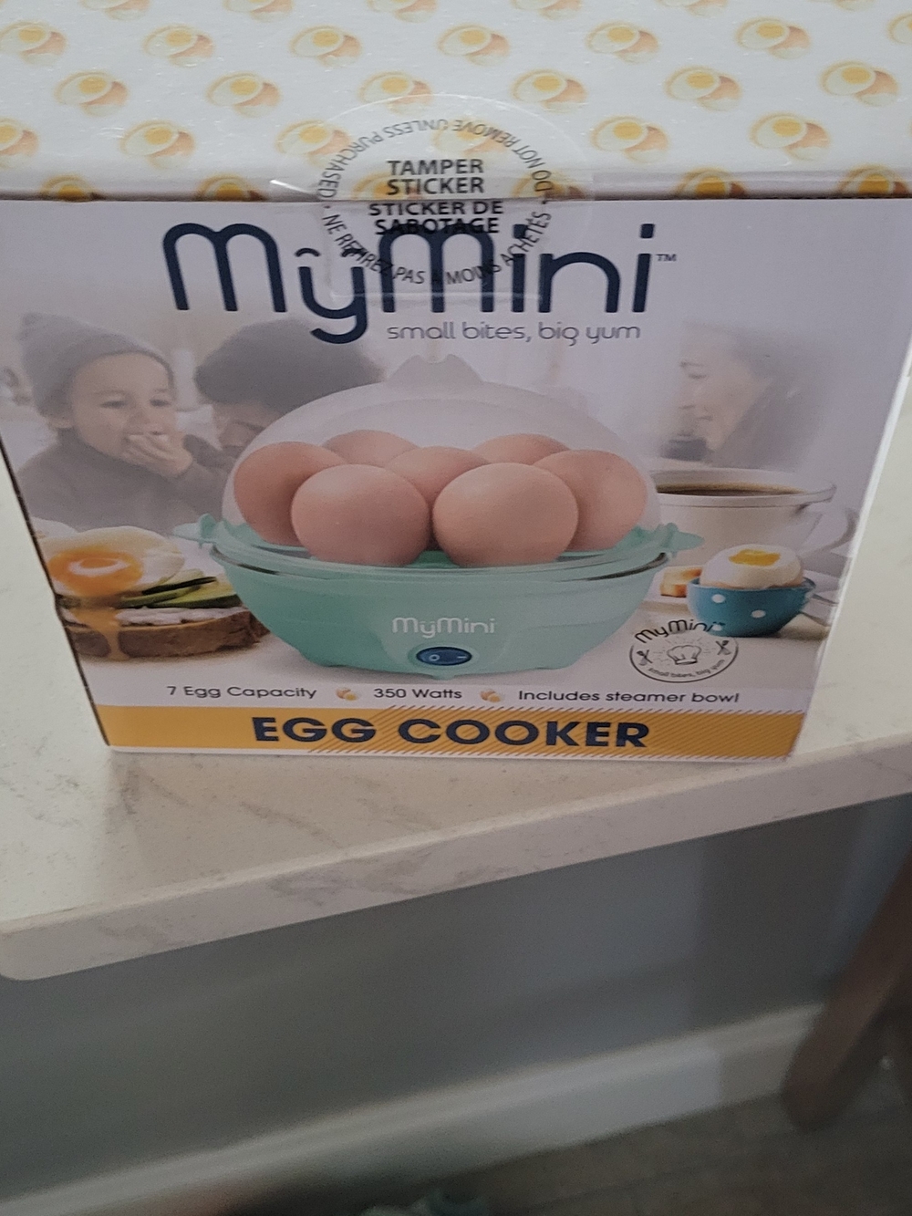 NEW MyMinI Egg Cooker - 7-Egg Capacity
